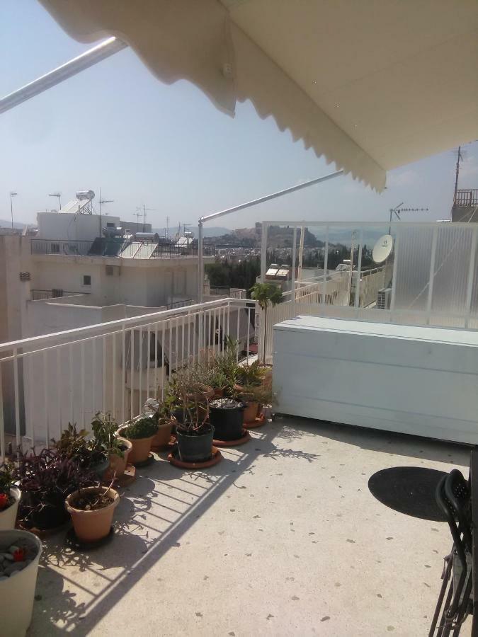 Mia'S Atelier, Balcony To Acropolis Daire Atina Dış mekan fotoğraf